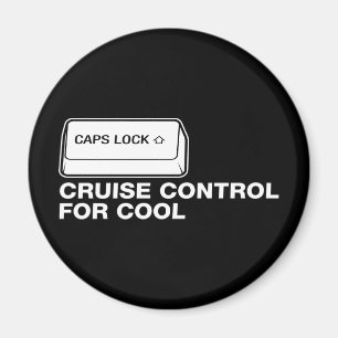 Íman capslock - cruise control para legal