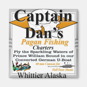 Íman CAPT Capitão Dan's Pagan Fishing Charters Whittier