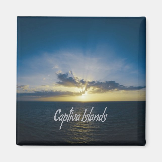 Íman Captiva Islands Flórida (Frente)