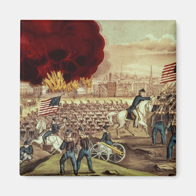 Íman Captura de Atlanta pelo Exército da União (Frente)