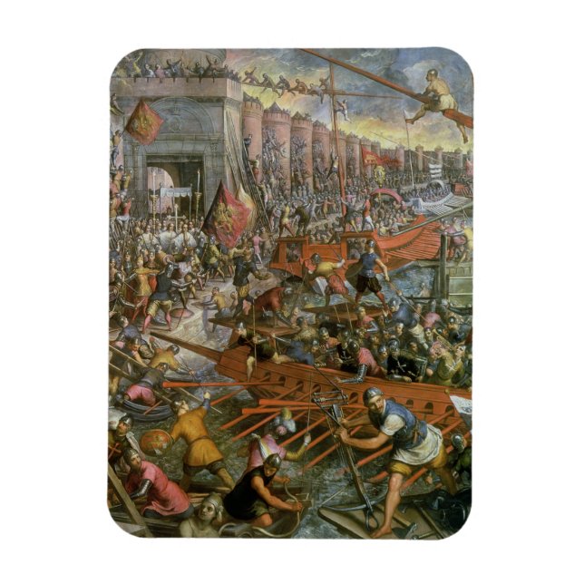 Íman Captura de Constantinopla em 1204 (petróleo sobre  (Vertical)