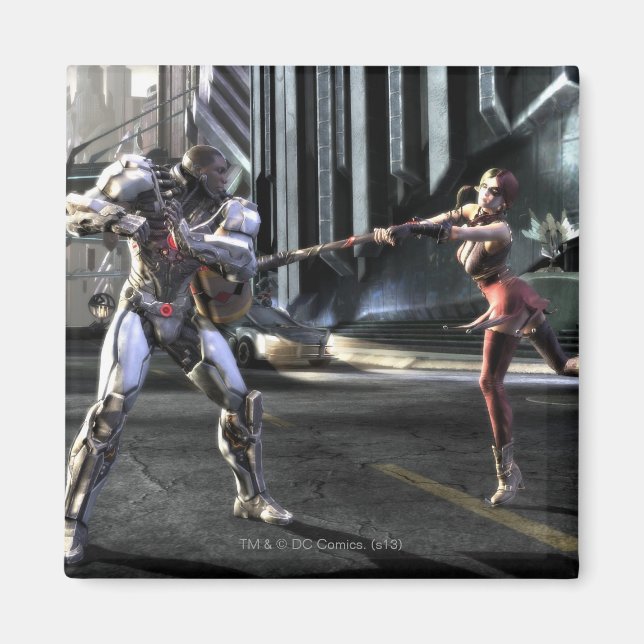 Íman Captura de tela: Cyborg vs Harley (Frente)