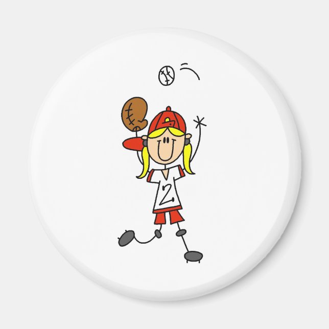 Íman Capturando um ímã de softball (Frente)