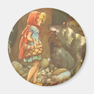 Íman Capuzinho Vermelho, Conto de Fadas Vintage