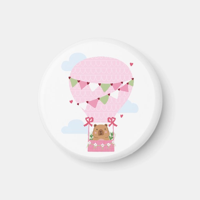 Íman Capybara Birthday Party Kids Watch (Frente)