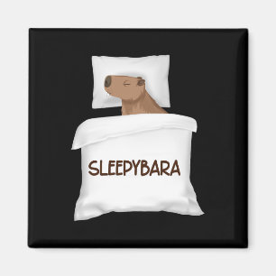 Íman Capybara Oficial do Sono Pijamas Nightgown Sleepyb