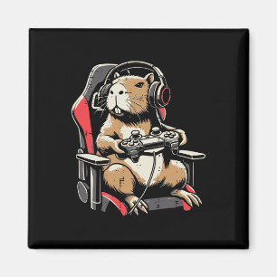 Íman Capyra Cadeira de Jogos Fones de Ouvido Gamer Capy