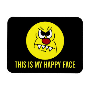 Íman Cara assustador Grumpey