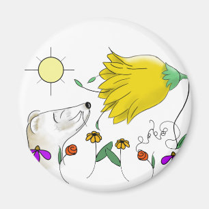 Íman Cara bonito da doninha