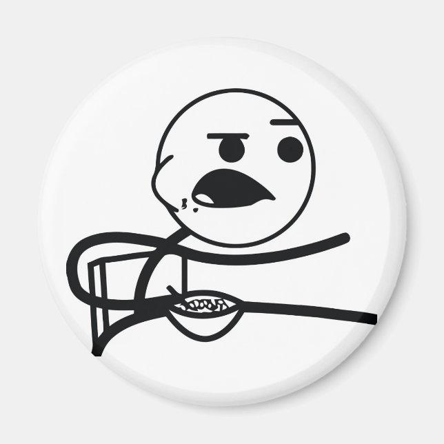 Íman Cara de cereais (Frente)