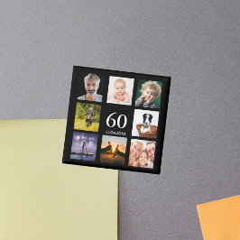 Íman cara de colagem de fotos da festa de aniversário 6