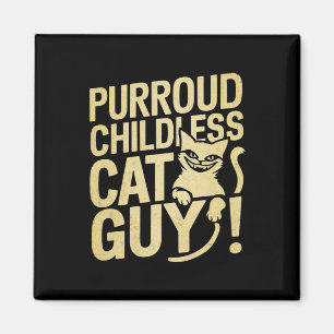 Íman Cara de Gato Sem Filhos Purroud Votando Para Presi