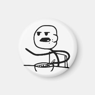 Íman Cara de Meme do cereal