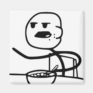 Íman Cara de Meme do cereal