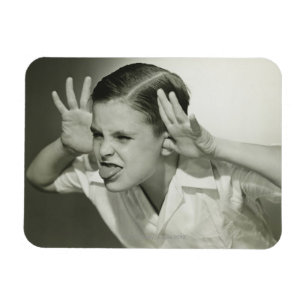 Íman Cara do fazer do menino