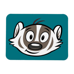 Íman Cara do texugo do filho do baby-boom do guaxinim  