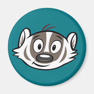 Íman Cara do texugo do filho do baby-boom do guaxinim  