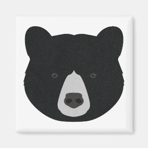 Íman Cara do urso preto