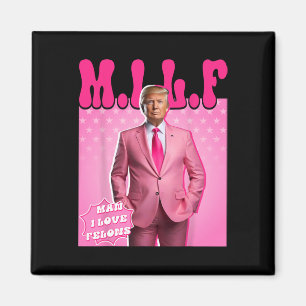 Íman Cara, Eu Adoro Felons, Engraçado Pink Trump 2024 P