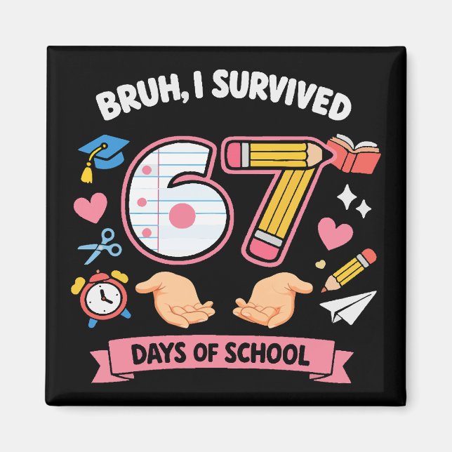 Íman Cara, eu sobrevivi 67 dias de aula (Frente)