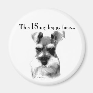 Íman Cara feliz do Schnauzer