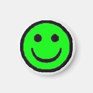 Íman Cara feliz verde