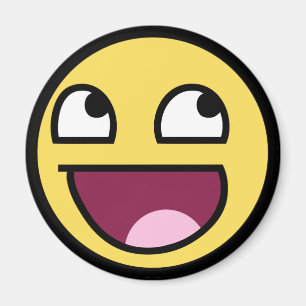 Íman cara impressionante da cara impressionante