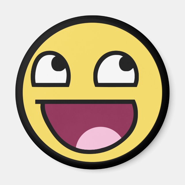 Íman cara incrível cara incrível (Frente)