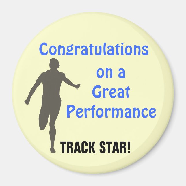 Íman Cara Track 02 Magnet Personalizado (Frente)