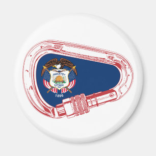 Íman Carabineiro de subida da bandeira de Utah