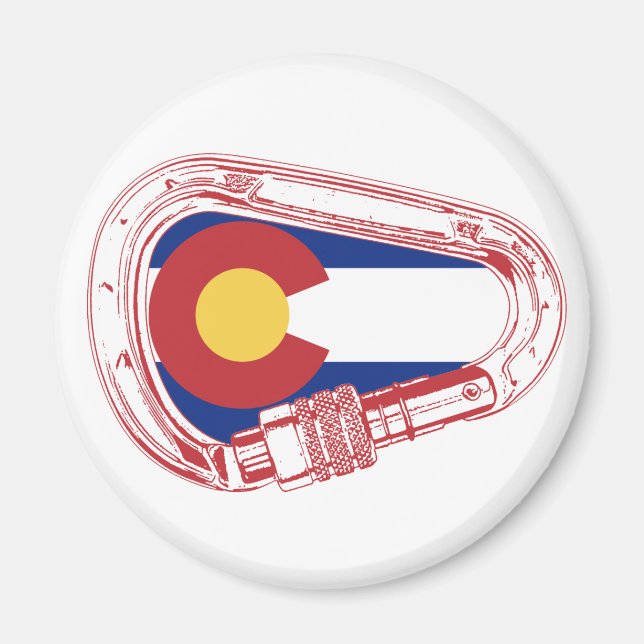 Íman Carabiner de trepagem do Colorado (Frente)