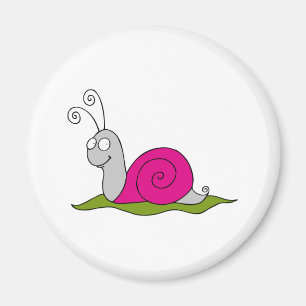 Íman caracol engraçado