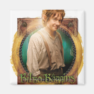 Íman Caractere BILBO BAGGINS™ com nome