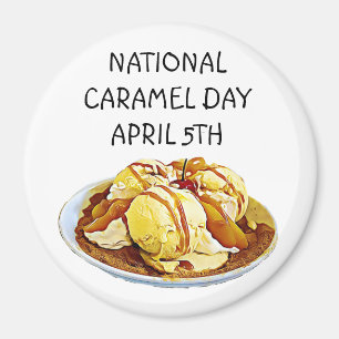 Íman Caramelo dia ímã nacional do feriado do 5 de abr