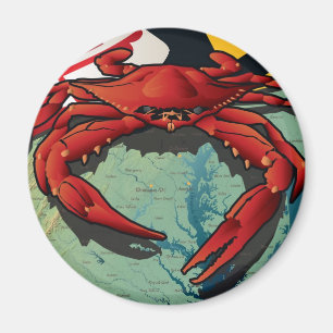 Íman Caranguejo do cidadão de Maryland