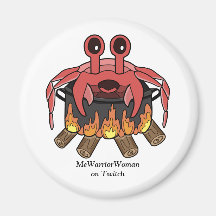 Caranguejo em Pote, MmeWarriorWoman no Twitch