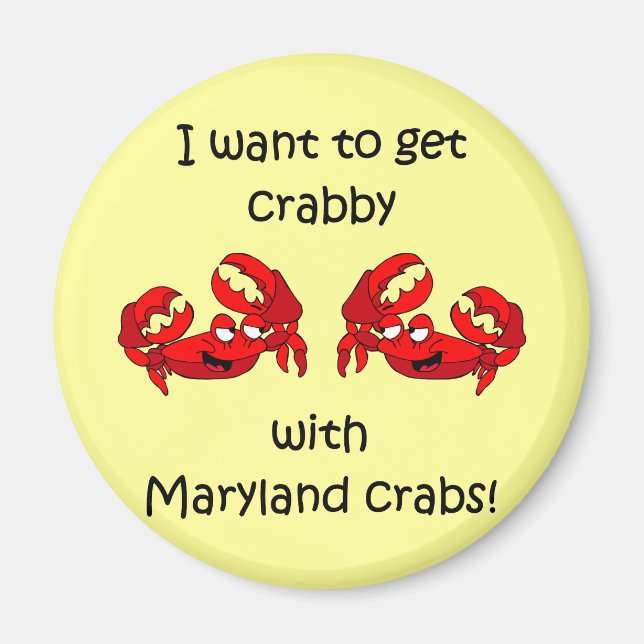 Íman Caranguejos de Maryland (Frente)