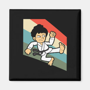 Íman Caratê Judô Jujutsu Taekwondo Kickboxing Kickboxer