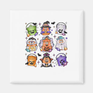 Íman Caráter de Filme Cute Scary do Nugget do Halloween