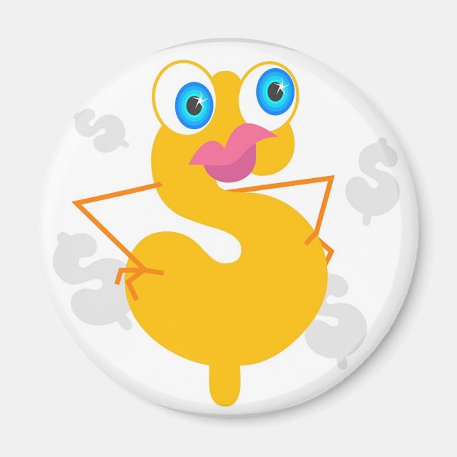 Íman Caráter Dólar (Frente)