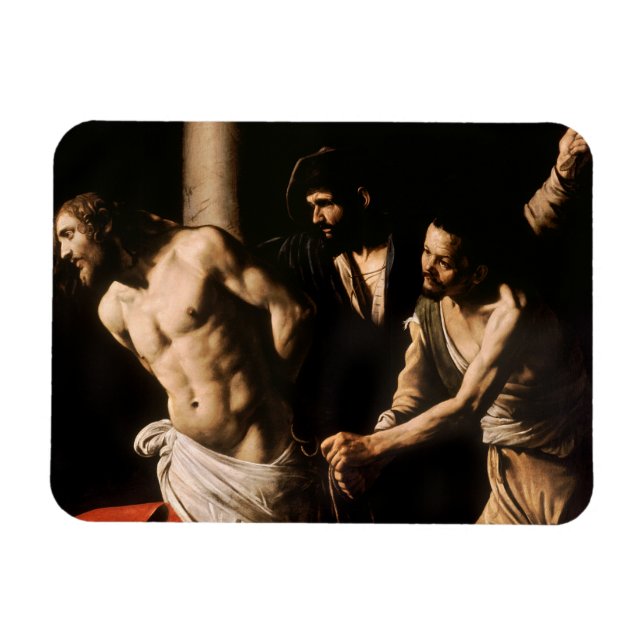 Íman Caravaggio - Cristo na Coluna (Horizontal)