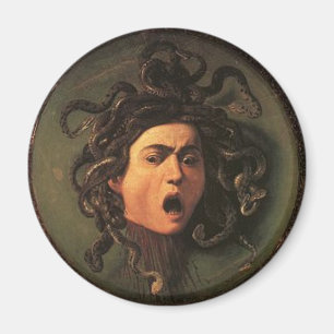 Íman Caravaggio - Medusa - trabalhos de arte italianos
