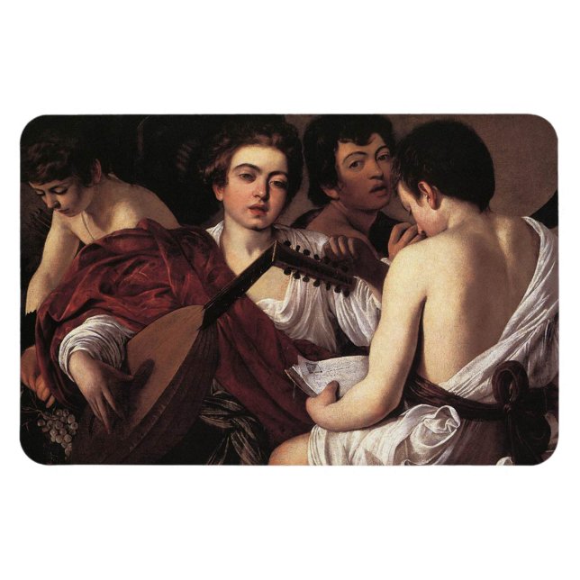 Íman Caravaggio: Os Músicos (Horizontal)