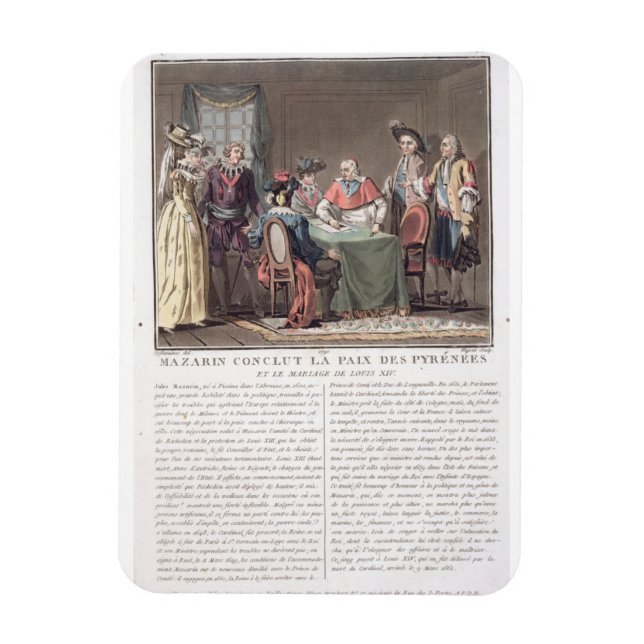 Íman Cardeal Mazarin (1602-61) conclui a Paz de (Vertical)