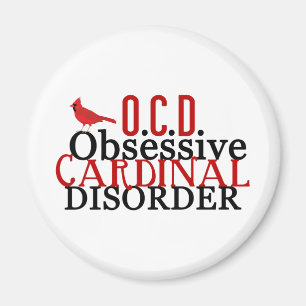 Íman Cardeal Obcecado Engraçado