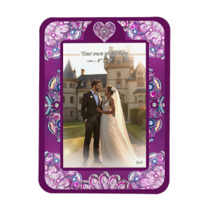 Íman cardeal vermelho rosace