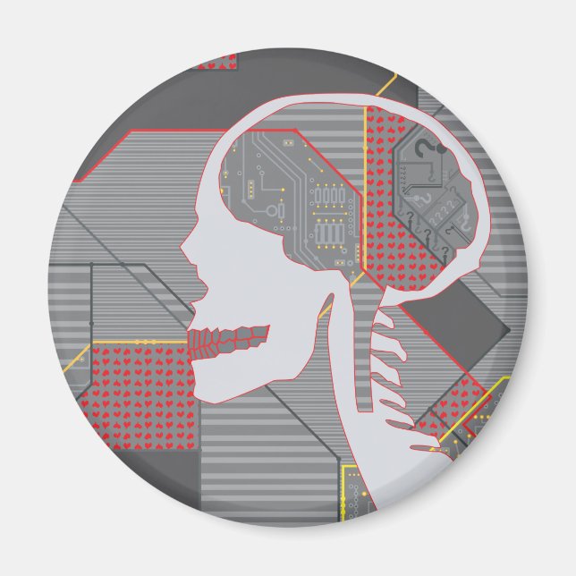 Íman cardíaca, logicskull (Frente)
