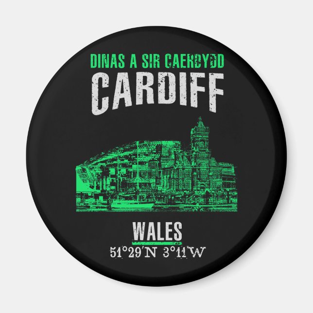 Íman Cardiff (Frente)
