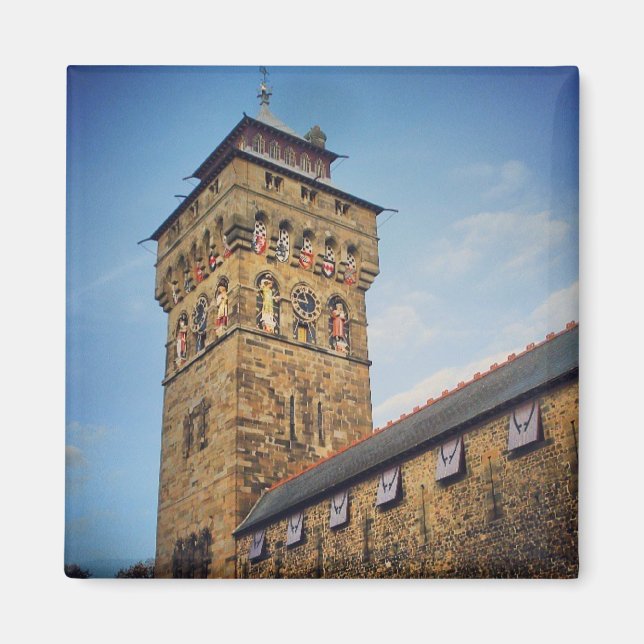 Íman Cardiff Castle Magnet (Frente)