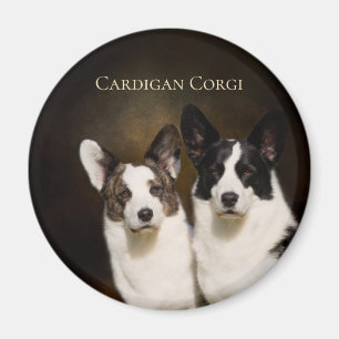 Íman Cardigan Corgi Imã de geladeira